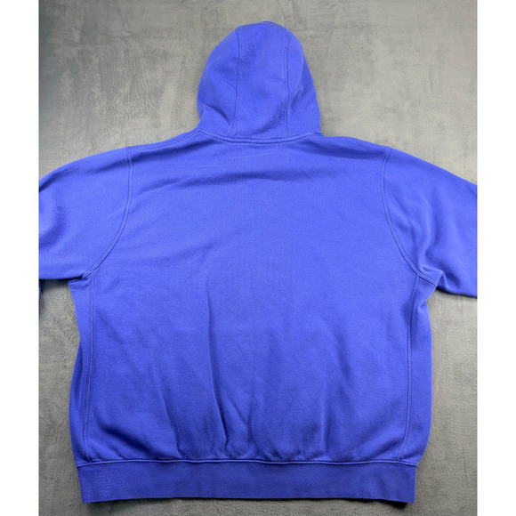 Nike Hoodie Men's 3XL Tall Blue Long Sleeve Graphic Print Cotton Polyester Sport - Picture 3 of 7